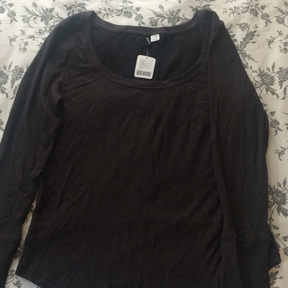 Urban Outfitters long sleeve grey shirt, L, NWT